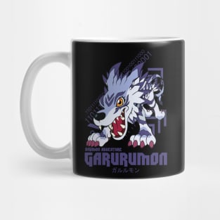 digimon adventure garurumon Mug